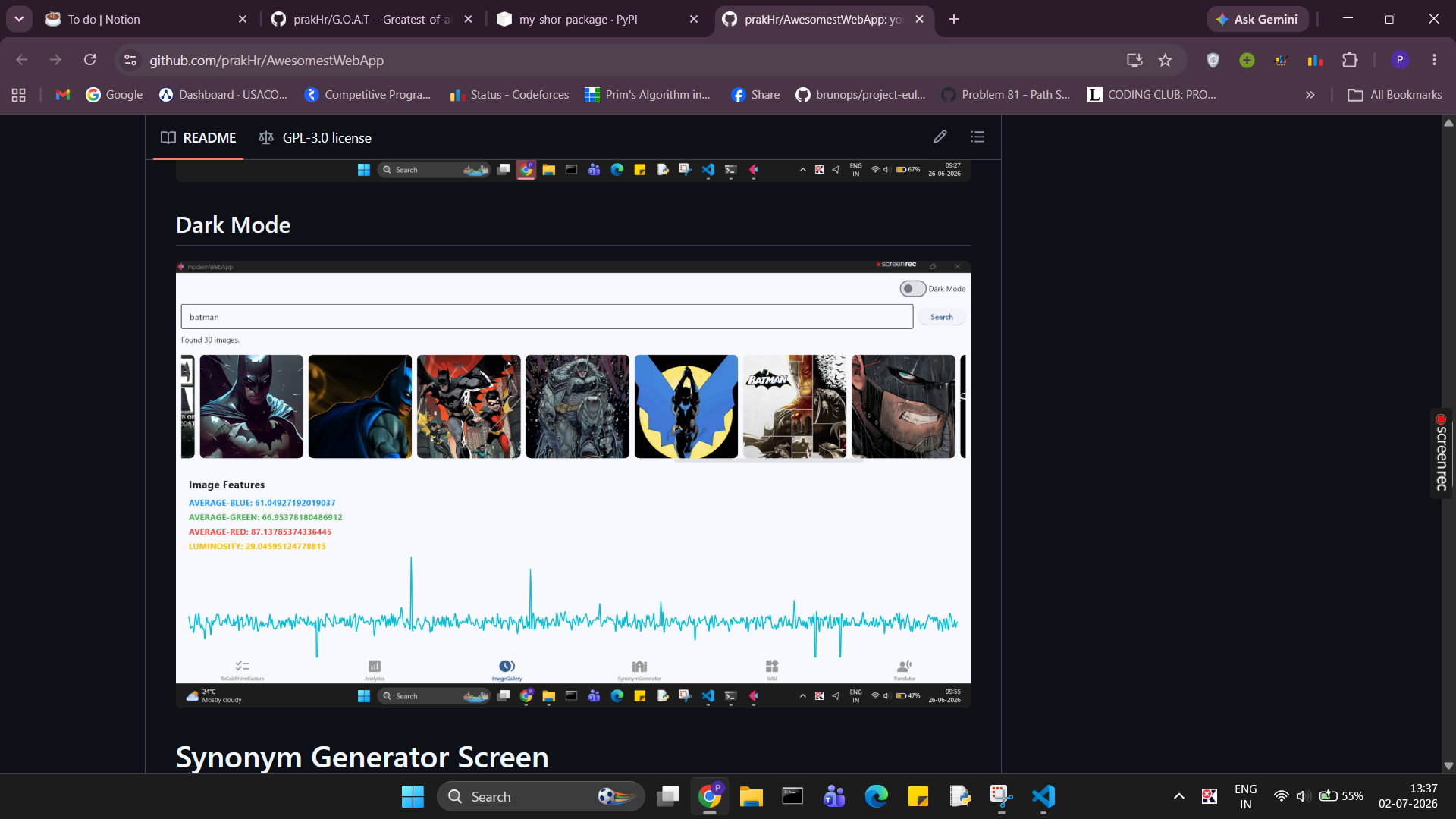 Awesomest Web App